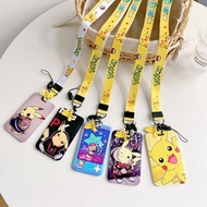 [SG] Pokemon Ezlink Card Lanyard  Retractable Keychain Pass Holder Student ID Tag Card Holder stretc