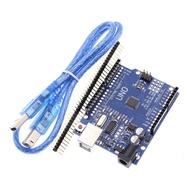 1PCS Arduino UNO R3 Development Board with USB CABLE for UNO R3 CH340G + MEGA328P Chip 16Mhz