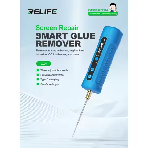 RELIFE LG1 Gear Glue Remover Intelligent Degumming Machine OCA Glue Remover Screen Remover for Mobil