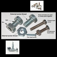 SKREW/HOOK/NAIL INCLUDE NUT