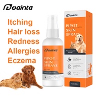 PUAINTA Pets Antifungal Skin Spray For Dog And Cat for scabies removal, itching relief, antifungal, 