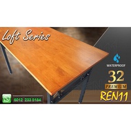 Banquet table, Solid Wood table top , folding table  - 32mm Extra Strong Metal Leg