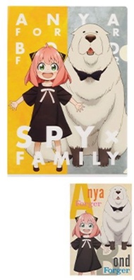 SPY X FAMILY 間諜家家酒 Take me with you! 一番賞 F賞 透明文件夾&明信片套裝- 安妮亞 彭德[平行進口]