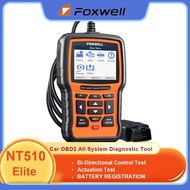 Authentic OBD2 Scanner Full System Code Reader Active Test FOXWELL NT510 Elite ECU Coding OBD OBD2 C
