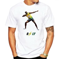 Men T Shirt green t-shirt usain bolt tshirts men T-Shirt