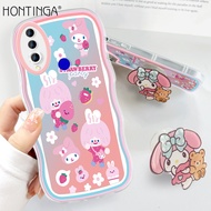 เคส Hontinga สำหรับ Huawei Nova 5T Nova 3i 3 Nova เคส Y9 4e Prime 2019 P Smart Plus โปร่งใสเคสใสอะนิเมะสาวๆเคสยางกันกระแทกเต็มตัวเคสนิ่มสำหรับเด็กผู้หญิง