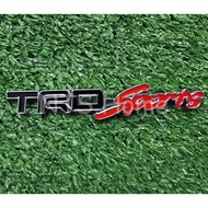 Front Grill Emblem Aluminum Alloy 3D Toyota TRD Sport Honda Type-R Mugen AMG NISMO Badge Logo