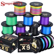 Sougayilang X9 Fishing Line Braid Braided Fishing Line 150M Super Power Braided Fishing Line 17LB-97