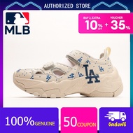 รองเท้าผ้าใบ MLB-MLB Street Style Logo unisex Anti-slip and wear-resistant ความสูงเพิ่มขึ้นรองเท้า Special gift box packaging