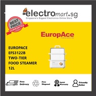 EUROPACE EFS3122B TWO-TIER FOOD STEAMER 12L