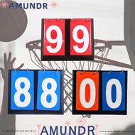 AMUNDR Digital Scoreboard, Score Keeper Multiple Sports Table Scoreboard, Outdoor Sports Multipurpos