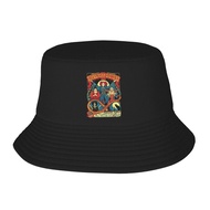 Retro Hocus Pocus Halloween Novelty Print Fisherman'S Hat