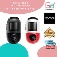 70mai Omni X200 360° Dashcam 4G ADAS & GPS AI Motion HDR Night Vision Voice Control