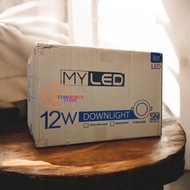 Package 1 Koli MYLED LED Downlight MYDL-201 12 Watt / 1 Box Contains 100 Pcs 12W LED Downlight Light