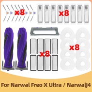 Fit For Narwal Freo X Ultra, Narwal J4 / Lite Vacuum Narwal Freo X Ultra Parts Accessories Roller Si