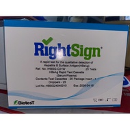 Rapid test for Hepatitis B Surface Antigen (HBsAg)