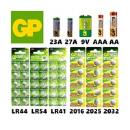 GP Super (Original) Alkaline/Lithium Battery AA AAA 23A 27A 9V CR 2016 2025 2032 LR 41 43 44 54 A76 