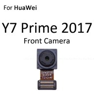 ด้านหน้าเซลฟี่ &amp; กล้องหลักมองหลังหลังขนาดเล็กโมดูลริบบิ้นสายเคเบิ้ลยืดหยุ่นสำหรับ HuaWei Y7 Prime Y6โปร Y5 GR5 2017 2018