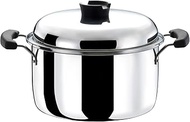 Bestco IH ND-6022 Small Torso Pot, Mirror Finish, 10.2 inches (26 cm), Neo Verge, Easy to Hold Stain