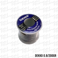 Dekko Timah 0.8 200gram / Dekko 0.8/200gr / Dekko Timah 0,8 mm 200 gr