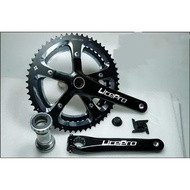 PROWHEEL OUNCE CRANKSET 53-39T 170MM 9S 10S 11SPD HOLLOW 24MM ROAD BIKE FOLDING BIKE
