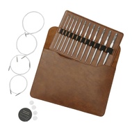 Afghan Tunisian Interchangeable Crochet Hook Carpet Crochet Hook Set 3mm-10.0mm Tunisian Crochet Hoo