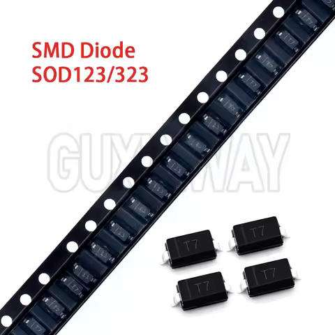 100pcs SMD Diode SOD-123 SOD-323 1N5819 1N4007 1N4148 SOD123 1N4148WS 1N5819WS B5819WS SOD323 Schott