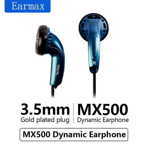 Earmax MX500 Earbuds Classic Flagship Bass HIFI Earbuds MX300 MX400