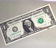 Uang Kuno 1 USD Dolar Amerika Serikat ( 1 LEMBAR UANG ASLI )