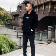 ANYWAY JUMPER HOODIE "ANYWAY" NAVY 017