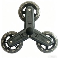 Shopping cart wheel, triangular wheel, crystal wheel PU Luggage wheels, shopping cart wheels, grocer