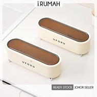【i.Rumah】Kitchen Chopsticks Fork Spoon Storage Box Organizer Drainer Holder With Lid Cover/Bekas Sim