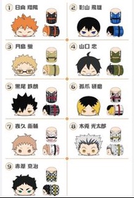 排球少年和服趴娃公仔