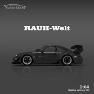 預訂 Pre-Order Time Micro TM 1:64 RWB Rauh-Welt RWB993 GT翼 新色Aurora定制版 Full Carbon Black 全碳黑