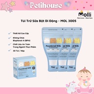 Molli portable milk powder storage bag, milk storage bag (50g/30 bags)
