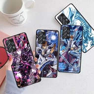 Yu-Gi-Oh 01 Tempered Glass Phone Case For Samsung Galaxy A16 A15 A25 A35 A55 A53 A54 A34 A14 A32 A52