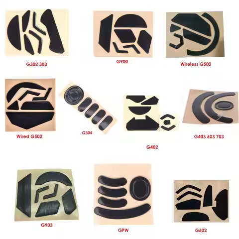 For Logitech G302 G303 G402 Wired G502 G304 G403 G603 G703 G602 G903 G900 Mouse Foot Pad Foot Sticke