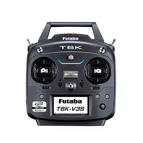 Original Futaba T6K 2.4G 8-Channels V3.0 Remote Control with R3006SB T-FHSS Air Receiver for Fixed-W
