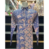 KEMEJA ATBM CAP Cirebon dobby batik..Trusmi Cirebon batik, dobby batik shirt top