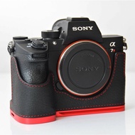 Sony A7R3 A7R Mark 3 A7RM3 A7III A9 leather half bottom protective sleeve