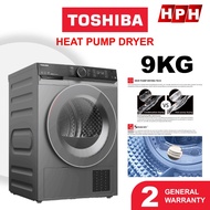 Toshiba Dryer (7kg/8kg/9kg/10kg) TD-H80SEM TD-BK90MEM TD-BK100GHM Condenser Dryer Heat Pump Dryer Ve