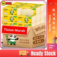 Tissue Pocket / Bamboo Soft Tissue Paper / 纸巾 / Tissue Paper / Bamboo Brand Tissue