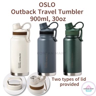 OSLO Outback Travel Tumbler 900ml 30oz / Korean tumbler / Stainless steel 304 / Two types of lid provided / Copper coating / Double vacuum