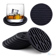 ♕ Kitchen Utensils Insulation Silicone Mat Round Recessed Non Slip Table Mat Drink Coffee Mug Cup Ma