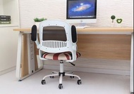 英倫款/ 米字旗-電腦椅子-家用小型無扶手升降靠背書桌滑輪轉椅工作凳子小(T0847).