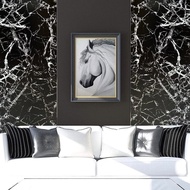 Black Marble Wallpaper 8m to/d 9m x 45cm