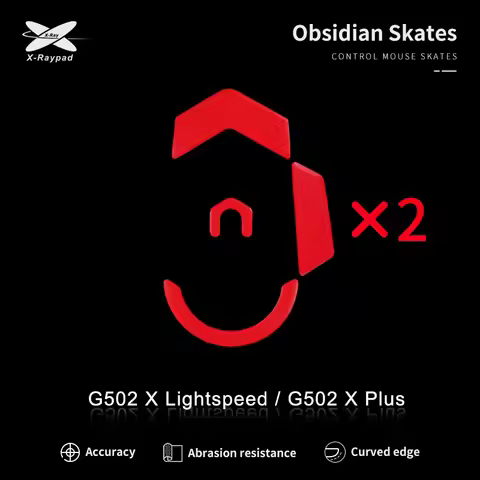 X-Raypad Obsidian mouse skates for G502 X Lightspeed / G502 X Plus