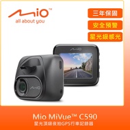 Mio MiVue C590星光頂級夜拍GPS行車記錄器+32G卡+點煙器