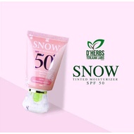 DHERBS SNOW TINTED MOISTURISER SUNSCREEN 40G