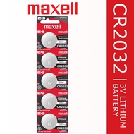 Maxell CR2032 3V Lithium Coin Cell Battery (1pc / 5pcs) CR2032 2032 Battery